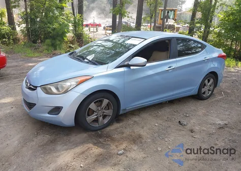 2011 Hyundai Elantra Gls (Ulsan Plant) из США, поврежденный, VIN KMHDH4AE7BU119084